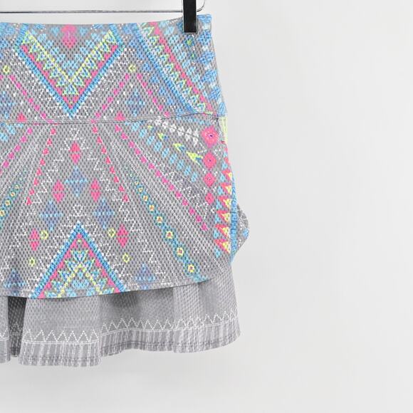 Lucky in Love Desert Vibes Ruched Skort Size XS Print Tennis Skirt Pickleball‎ - Picture 9 of 11